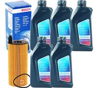 BOSCH Ölfilter + Original BMW 0W-30 Twin Power Turbo Longlife-04, 5...