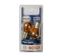 BOSCH Pure Light Glühlampen, Blinkleuchte PY21W 12V für MAZDA 323 F P S 5 6