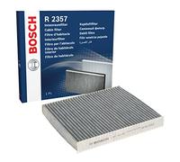 Bosch R2357 Aktivkohle Innenraumfilter - filtert Gerüche, Pollen und Staub - Ersatzfilter für bessere Luftqualität im Fahrzeuginnenraum
