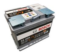 Bosch | Starterbatterie S5A (0 092 S5A 050) u.a. für , VW, Opel, BMW, Audi, Ford, Skoda, Fiat, Seat, Toyota, Mazda, Citroën, Hyundai, Mitsubishi, KIA, Alfa Romeo, Smart, Dacia, Lancia, Piaggio, KTM