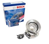 BOSCH Satz Bremsbeläge + Bremsscheiben Voll hinten für Toyota Avensis Kombi