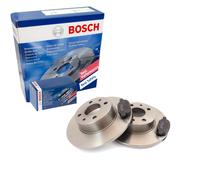 BOSCH Satz Bremsbeläge + Bremsscheiben Voll vorne für Chevrolet Matiz M200 M250