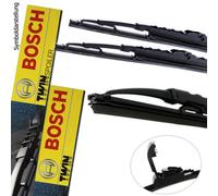 Bosch Scheibenwischer Wischblatt Set Vorne + Hinten für Ford Fiesta 3 GFJ 1.1