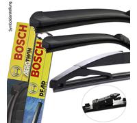 Bosch Scheibenwischer Wischblatt Set Vorne + Hinten für Ford Mondeo 4 Volvo V60