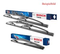 BOSCH Scheibenwischer Wischblatt Set Vorne Hinten für Honda Jazz III