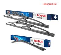 BOSCH Scheibenwischer Wischblatt Set Vorne Hinten für VW Polo