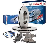 BOSCH Set Bremsscheiben vorne belüftet + Bremsbeläge für Opel Vectra B J96 31