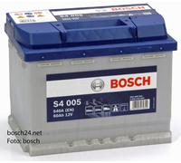 Bosch Starterbatterie S4 12V 60Ah 0092S40050 S4 005