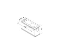 BOSCH T4 Starterbatterie 0092T40760