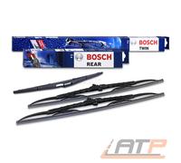 BOSCH TWIN SCHEIBENWISCHER 500 +HECKWISCHER H353 FÜR DACIA RENAULT NISSAN LADA