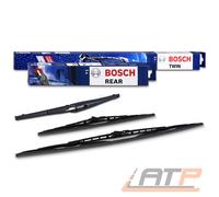 BOSCH TWIN SCHEIBENWISCHER 612 +HECKWISCHER H301 FÜR HYUNDAI I20 IB GB