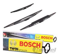 BOSCH TWIN SCHEIBENWISCHER VORNE für + HINTEN für VW GOLF 4 VARIANT + BORA KOMBI