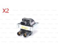 BOSCH X2 Zündspule Für ALFA ROMEO 145 FIAT Siena LANCIA Dedra Y 85-12 F000ZS0103