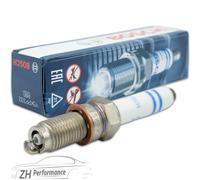 Bosch | Zündkerze Double Platinum 1-polig (0 241 145 523) passend für Audi, VW, Seat, Skoda