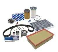 BOSCH Zahnriemensatz Filter Satz BERU PSG007 Glühkerzen für PASSAT B8 1.6-2.0TDI