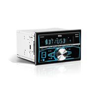 BOSS Audio Systems 820BRGB Autoradio - Doppel-DIN, Bluetooth, kein CD-DVD-Player, AM/FM-Radioempfänger, mehrfarbige Beleuchtung, kabellose Fernbedienung, Aux-Eingang, USB