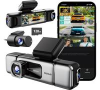 Botslab G980H 4-Kanal Dashcam 3K+3 1080P Autokamera GPS WiFi 2.4/5GHz WLAN SD