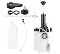 Bowose 3L Bremsenentlüftungsgerät, HandbremsflüSsigkeitsentlüFter, Bremsenentlüfter für Fahrzeugbremssysteme Mit AbsauggeräT Und NachfüLlflasche, Einfach Zu Bedienen