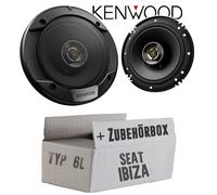Boxen Kenwood für Seat Ibiza 6L Lautsprecher KFC-S1676EX Auto Einbauset PKW Tür
