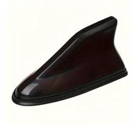 BPQYSBLD Auto Haifischflossen Shark Fin Antenne für Opel Mokka X 2016-2021 2022 2023 2024 2025 Dachantenne Radiosignalantenne Aerial Abdeckung Zubehör,Blackstyle