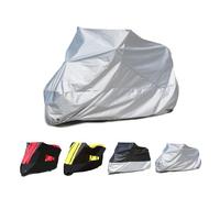 BPQYSBLD Motorradabdeckung für Honda Forza 350 FORZA300 NSS350 FORZA125 NSS Forza 350 300 125 Wasserdicht Motorrad Abdeckplane Regen UV-Schutz Outdoor Zubehör,Silverstyle