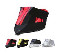 BPQYSBLD Motorradabdeckung für Honda Forza 350 FORZA300 NSS350 FORZA125 NSS Forza 350 300 125 Wasserdicht Motorrad Abdeckplane Regen UV-Schutz Outdoor Zubehör,BlackRed