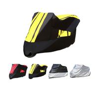BPQYSBLD Motorradabdeckung für Honda Forza 350 FORZA300 NSS350 FORZA125 NSS Forza 350 300 125 Wasserdicht Motorrad Abdeckplane Regen UV-Schutz Outdoor Zubehör,BlackYellow