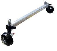 BPW CB1355 1350kg Achse a=1300mm Lochkreis 112x5 gebremst Anhängerachse ALKO