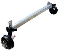 BPW CB1355 1350kg Achse a=1300mm Lochkreis 112x5 gebremst Anhängerachse ALKO