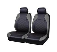 BQKCD Autositzbezüge Set für VW Golf 7 Golf VII 2012 2013 2014 2015 2016 2017, Sitzbezüge Auto Vordersitze 2 Stück Wasserdicht rutschfest Bequem Atmungsaktiv Sitzbezüge Sets,B/Grey