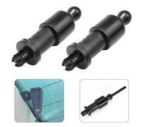 Brandneu Schnur Clips für Ford Focus C-MAX 05-2015 NEU Hutablage Kunststoff 2X