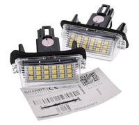 BRANDT Kennzeichenleuchten LED kompatibel mit Toyota Auris II E18 12-18 Avensis III T27 Camry VII XV50 12-17 Highlander III XU50 14-18 Prius C I 12-19 Verso-S I 10-16 Yaris Cross I 21-25 Yaris XP13