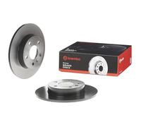 BREMBO Bremsscheibe COATED DISC LINE 08762711 264mm 10mm für Opel CHEVROLET
