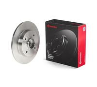 Brembo 08.9512.17 Hintere Bremsscheibe mit integriertem Lager und ABS