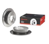 BREMBO Bremsscheibe COATED DISC LINE 08a44611 284mm 10mm für KIA (DYK)