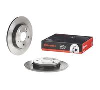 Brembo 08.A912.11 Hintere Bremsscheibe mit UV Lackierung, Anzahl 2