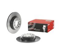 Brembo 08.B413.11 Hintere Bremsscheibe mit UV Lackierung, Anzahl 2
