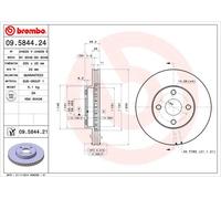 BREMBO 09.5844.21 Brake Disc for BYD,ENGLON,GEELY,GLEAGLE,LIFAN,MAPLE (SMA),TOYO
