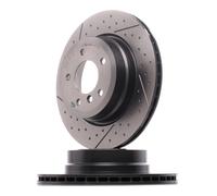 Bremsscheibe BREMBO 09.C315.21, hinten, belüftet, geschlitzt, hochkarbonisiert, 1 Stück