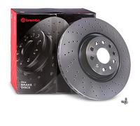 BREMBO XTRA LINE Bremsscheibe Gelocht/innenbel. 340mm für SKODA VW SEAT AUDI 09.C306.1X
