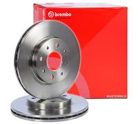 Brembo 2x Bremsscheibe Vorderachse Belüftet [Hersteller-Nr. 09.5148.24] für Opel, Vauxhall