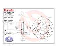 BREMBO 2x Bremsscheibe vorne Ø300 mm für Opel Astra J P10 2.0 CDTi Zafira