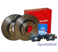 BREMBO+ATE Bremsensatz Hinten für HONDA ACCORD VII