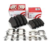 BREMBO Bremsbeläge für OPEL INSIGNIA A SAAB 9-5 (YS3G) 17 Zoll vorne + hinten
