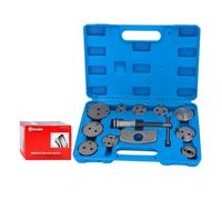 BREMBO Bremsbeläge Vorne + Rückstellersatz für KARL 1.0 01.15-03.19 OPEL