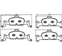 Bremsbelagsatz BREMBO Xtra P 85 164X, Vorne