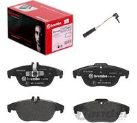 BREMBO BREMSBELÄGE + WK HINTEN passend für C/E-KLASSE W204 W207 + GLK X204