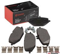 BREMBO Bremsbelägesatz hinten Mercedes W463 GLE GLS 300 350 400 450 500 4-matic