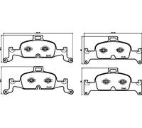 Brembo P 85 164 Bremsbelagsatz für AUDI A5 A4 B9 Q5 A6 C8 A7 8W2 8WC 8W5 8WD