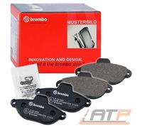 Brembo P 30 019 Bremsbelagsatz, Scheibenbremse - (4-teilig)